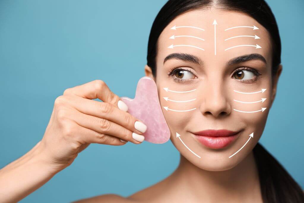 Gua Sha pierre de massage