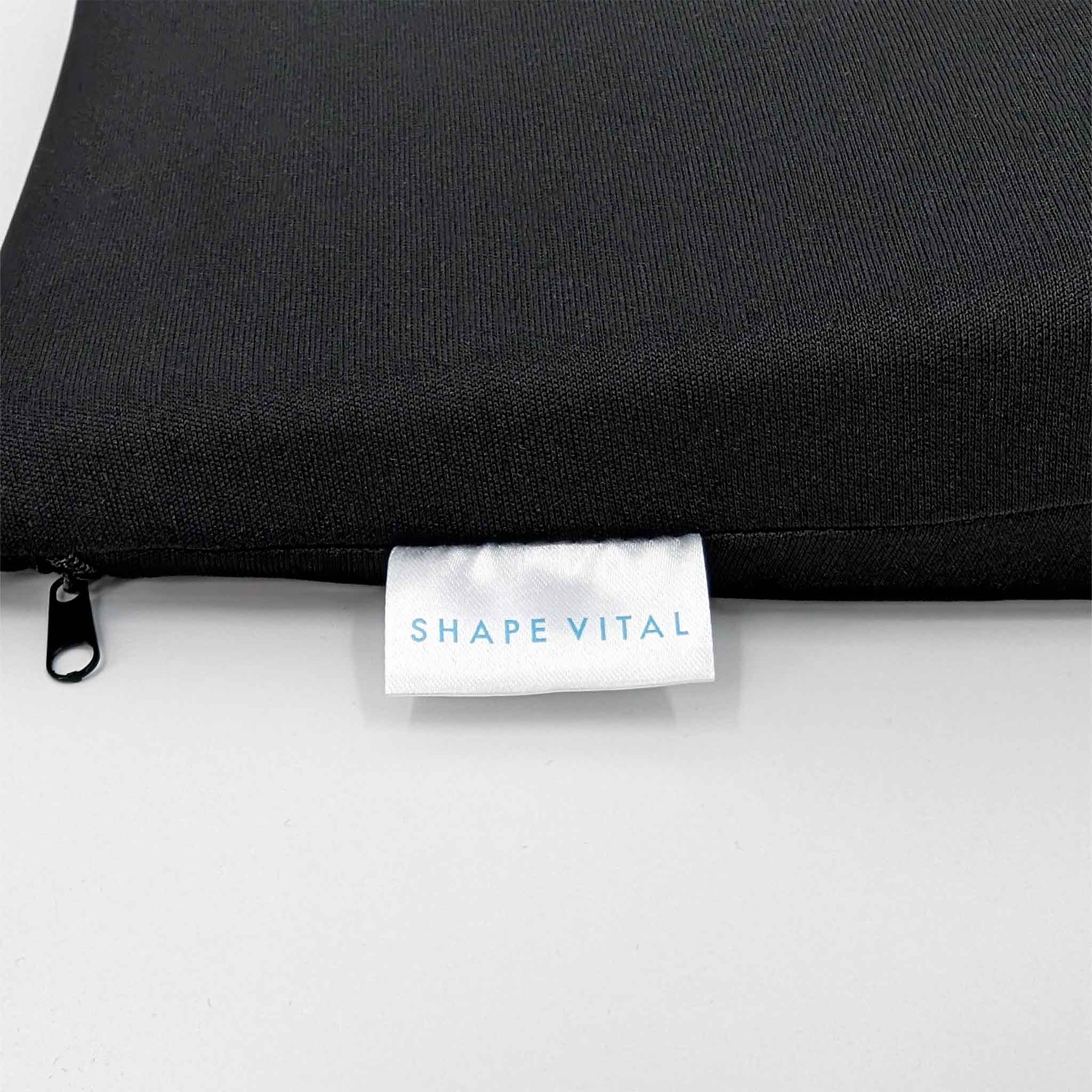 Coussin d'assise ergonomique en forme de cale