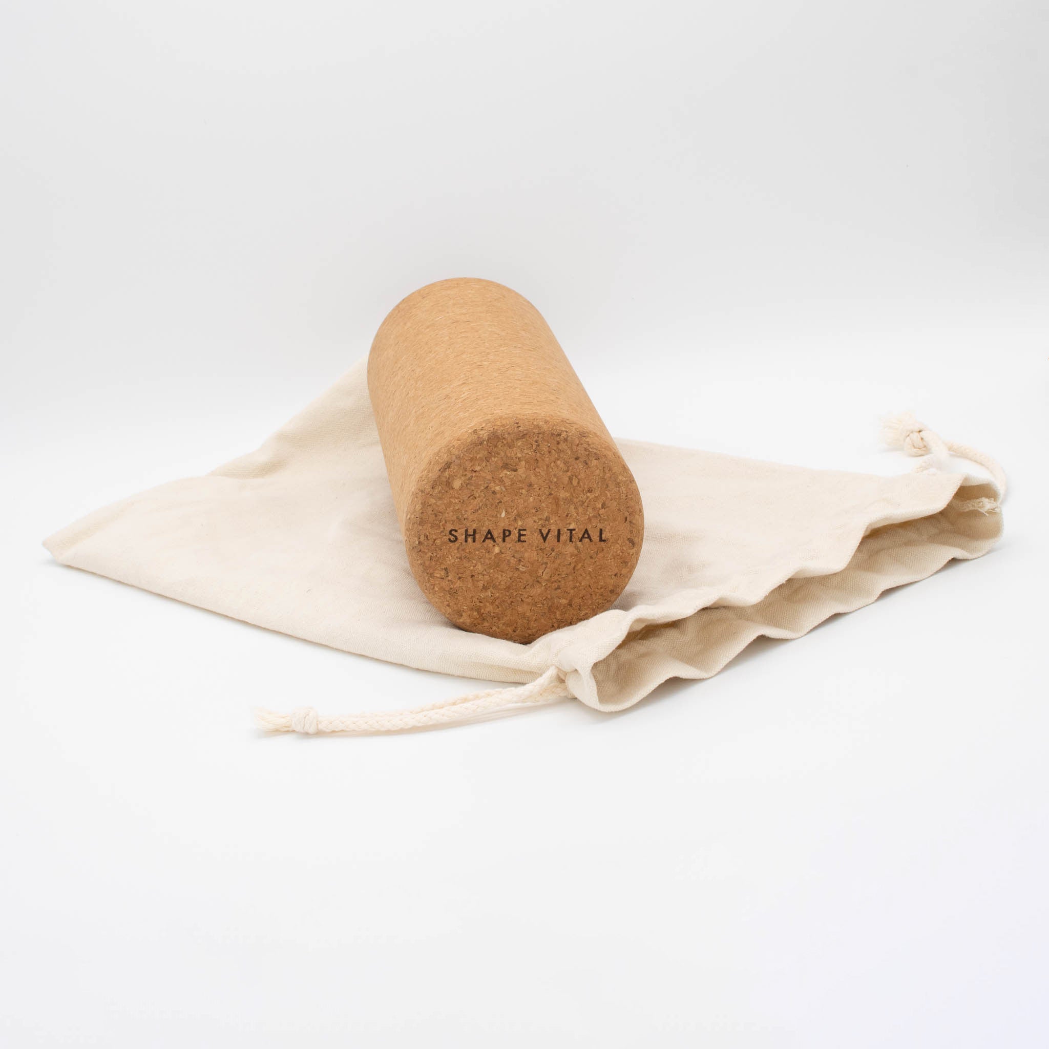 Rouleau de massage en liège naturel