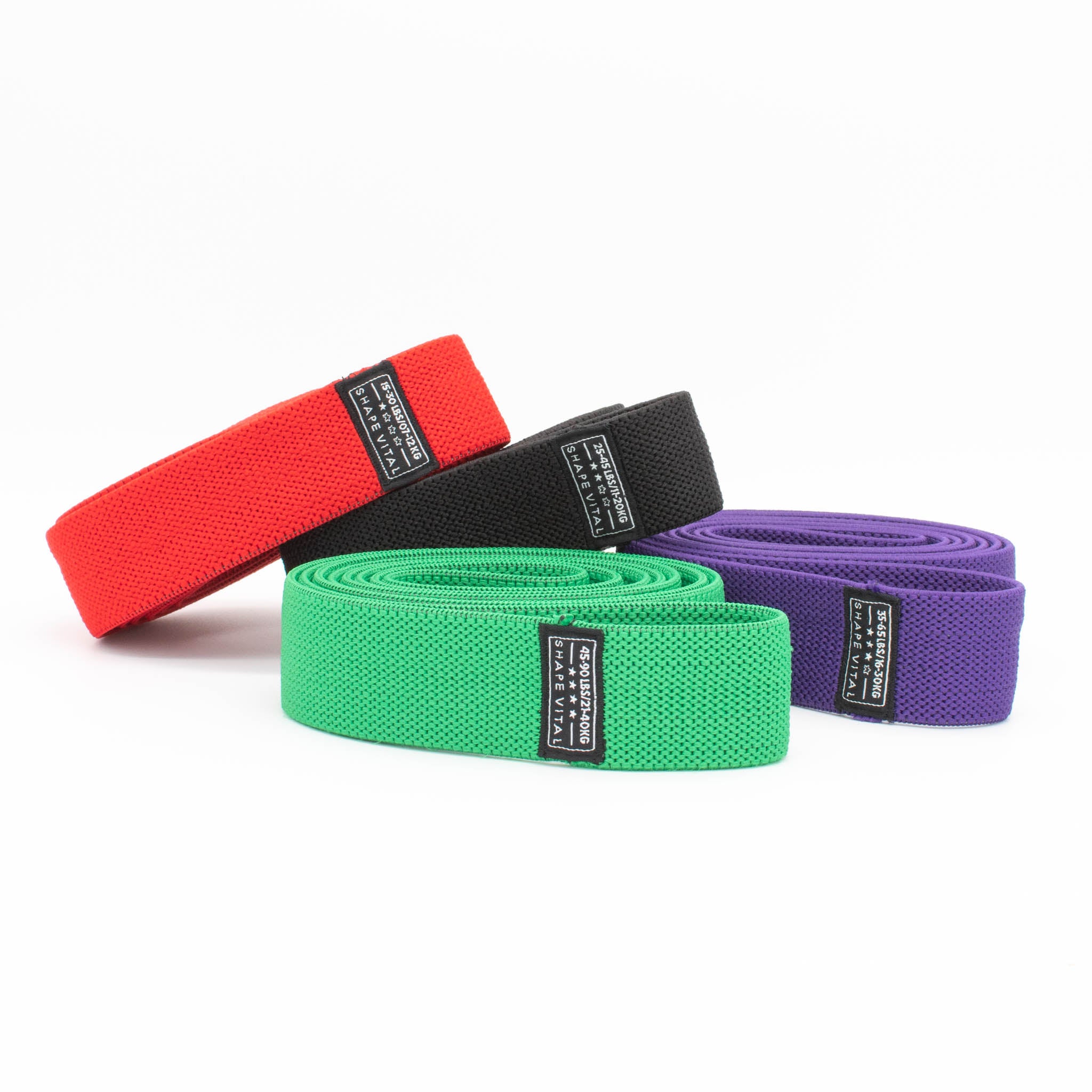Bandes de fitness en tissu